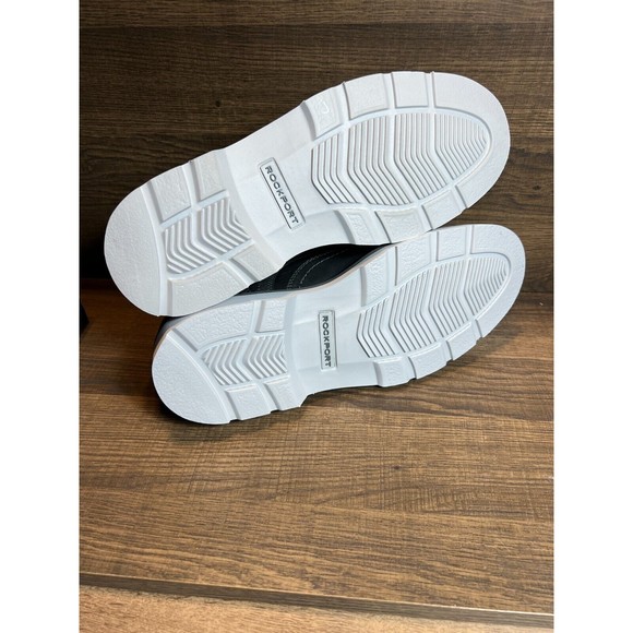 NWB Rockport Mens Charlee Wingtip Oxfords Gray Leather 9M - Picture 10 of 11